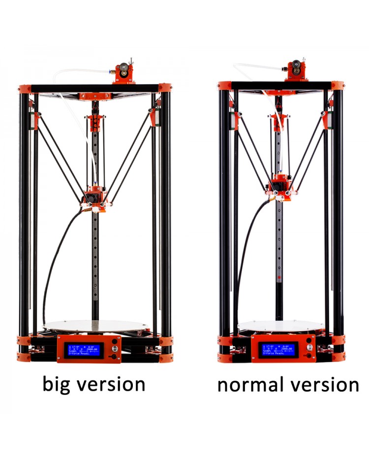 FLSUN-A4 Large Size Delta 3d printer Auto-leveling System Heated bed High Speed 