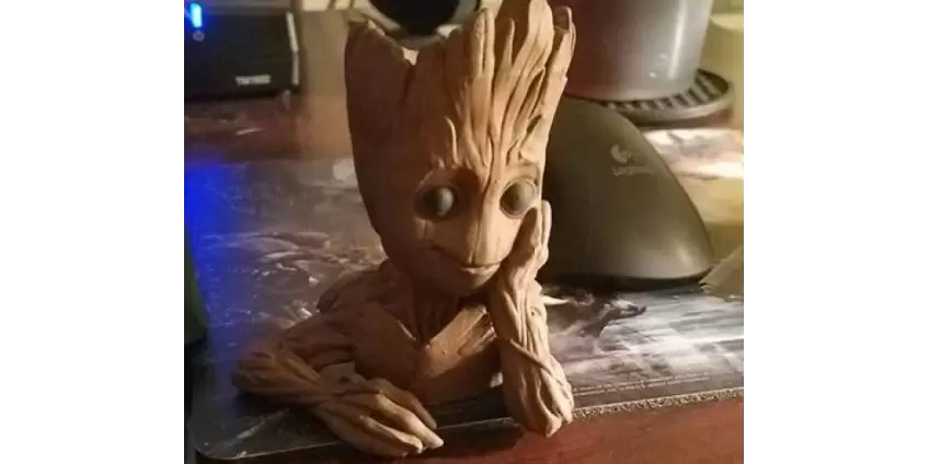 Cuteness personified with 3d printed Baby Groot but where is it now ? Cuteness personified with 3d printed Baby Groot but where is it now ?