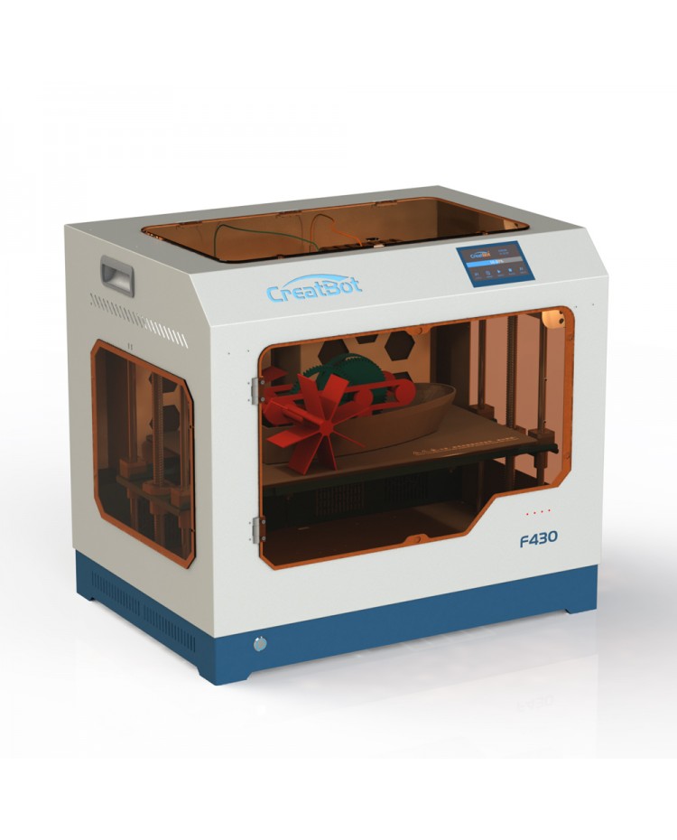 CreatBot F430 Direct Drive Dual Extruder 3D Printer 420°C Dual Hot