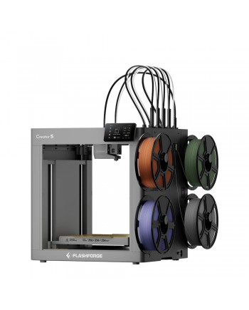 Flashforge Creator 5 4-Toolhead Multi-Color 3D Printer Flashforge Creator 5 4-Toolhead Multi-Color 3D Printer