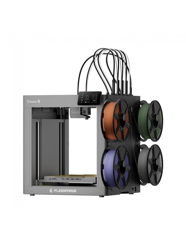 Flashforge Creator 5 4-Toolhead Multi-Color 3D Printer