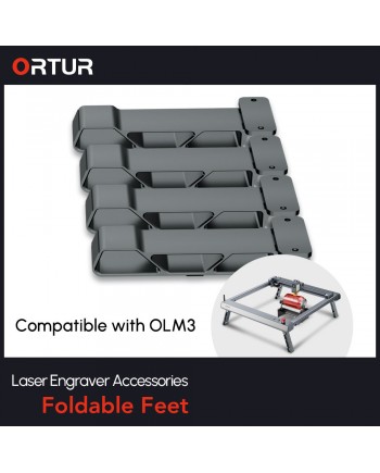 Foldable feet for Ortur laser master 3 Foldable feet for Ortur laser master 3