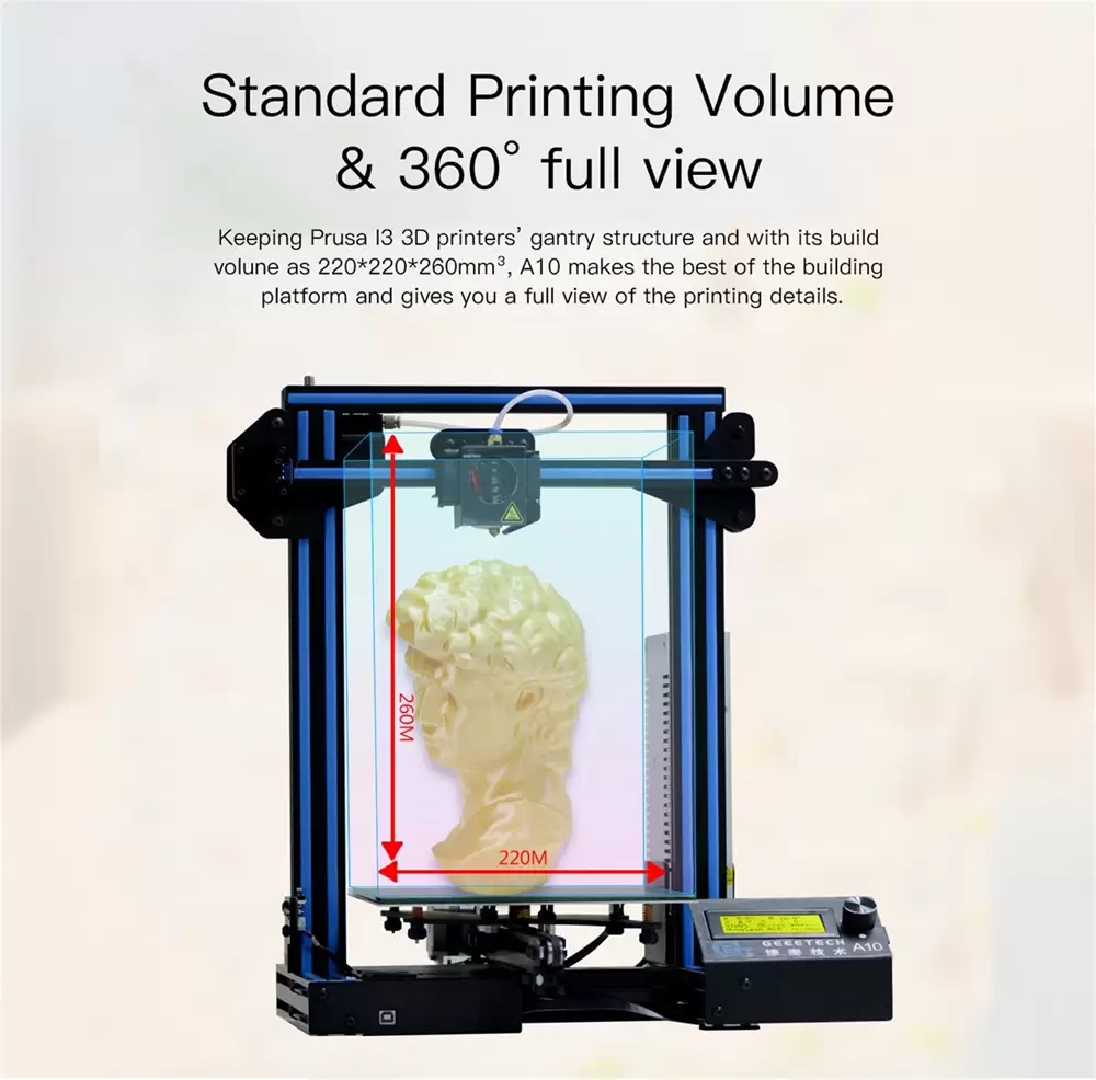 Geeetech A10 3D Printer Kit