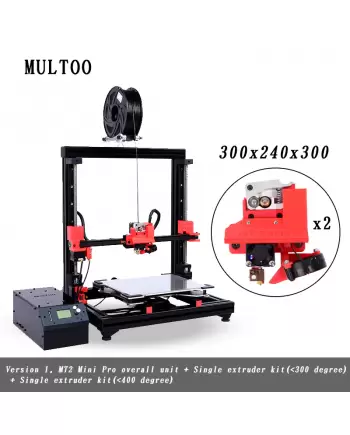 Multoo MT2 Mini Large 3D Printer