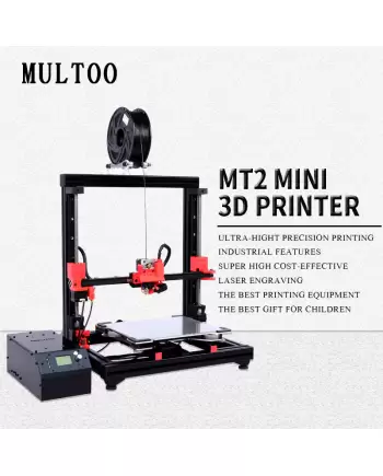 Multoo MT2 Mini Large 3D Printer