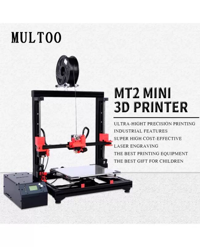 Multoo MT2 Mini Large 3D Printer
