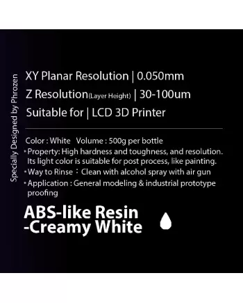 Phrozen ABS like Creamy White, 500g Phrozen ABS like Creamy White, 500g