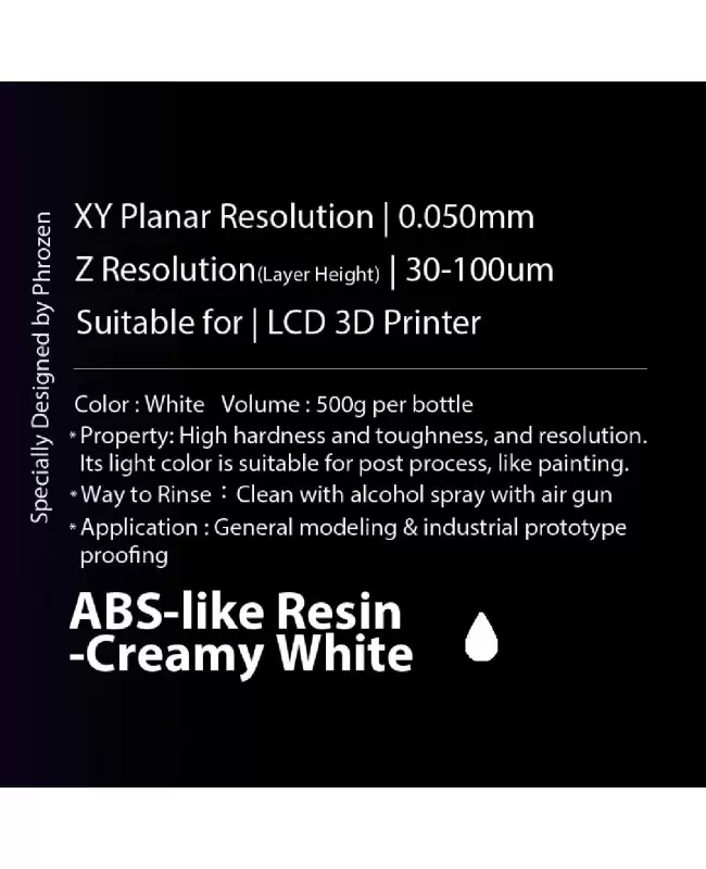 Phrozen ABS like Creamy White, 500g