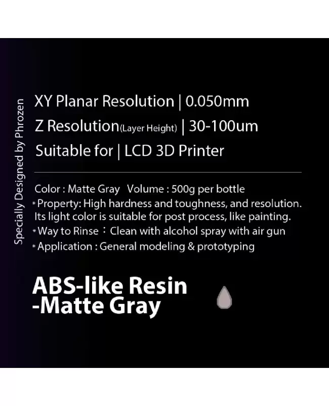 Phrozen ABS like Matte Gray, 500g