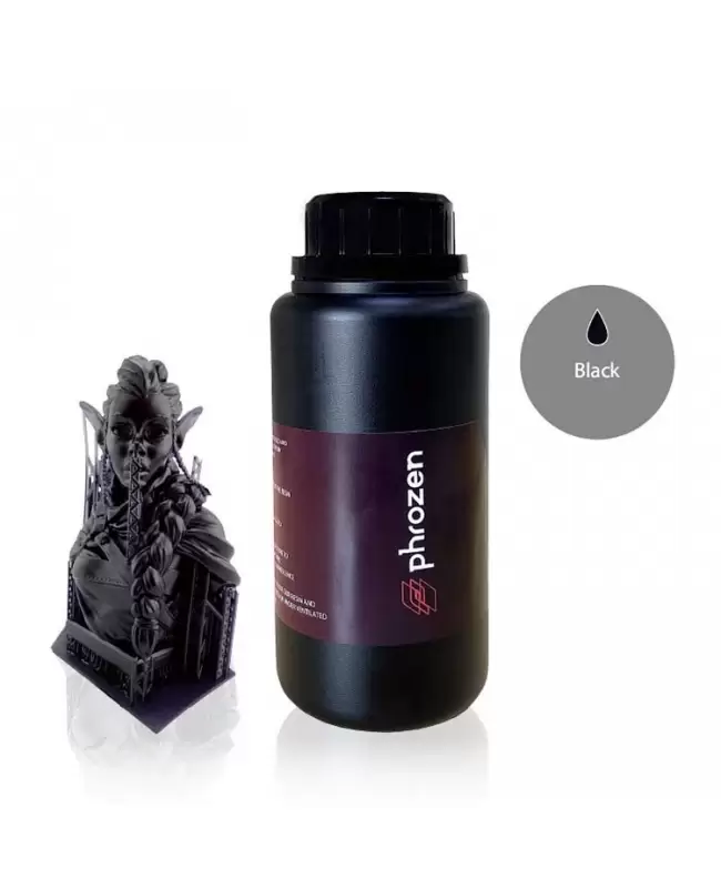 Phrozen Rock Black Stiff Resin, 2 x 500g