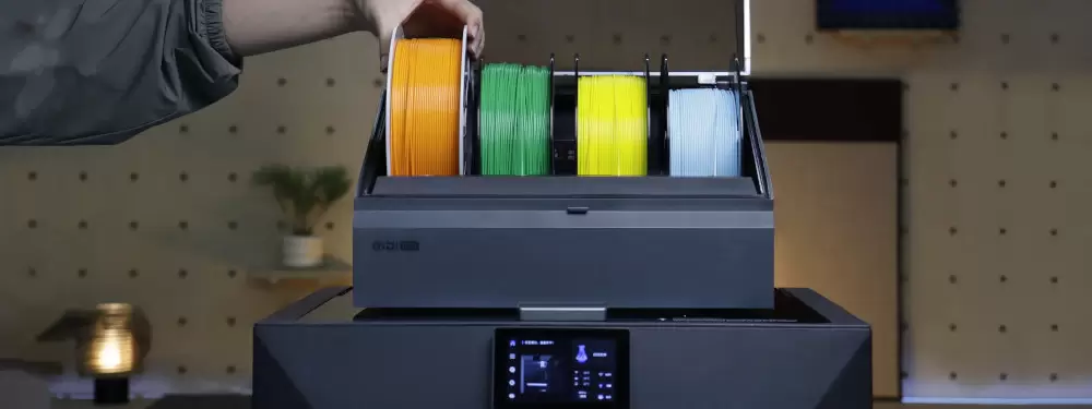 qidi plus5 qidi box multi-color