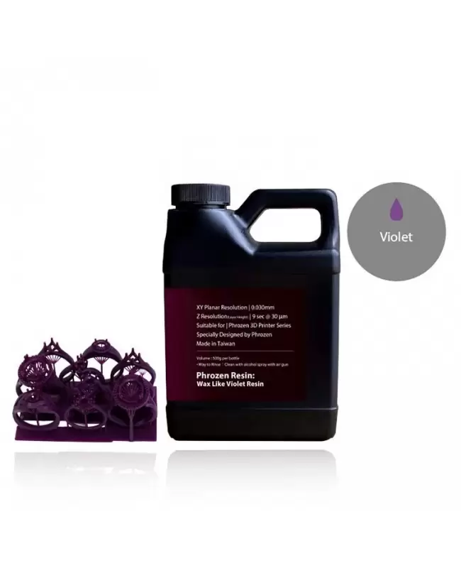 Phrozen Wax-Like Castable Resin, Violet Phrozen Wax-Like Castable Resin, Violet