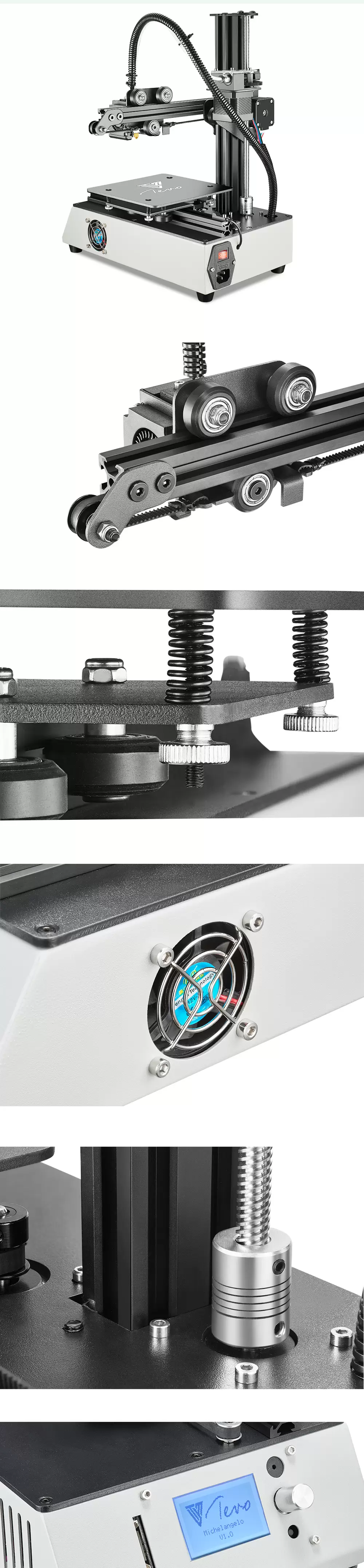 Tevo Michelangelo Cantilever 3D Printer