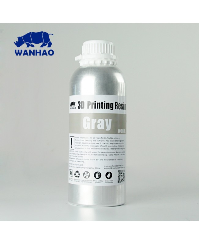 Wanhao Water Washable 3D Printing Resin - 1L
