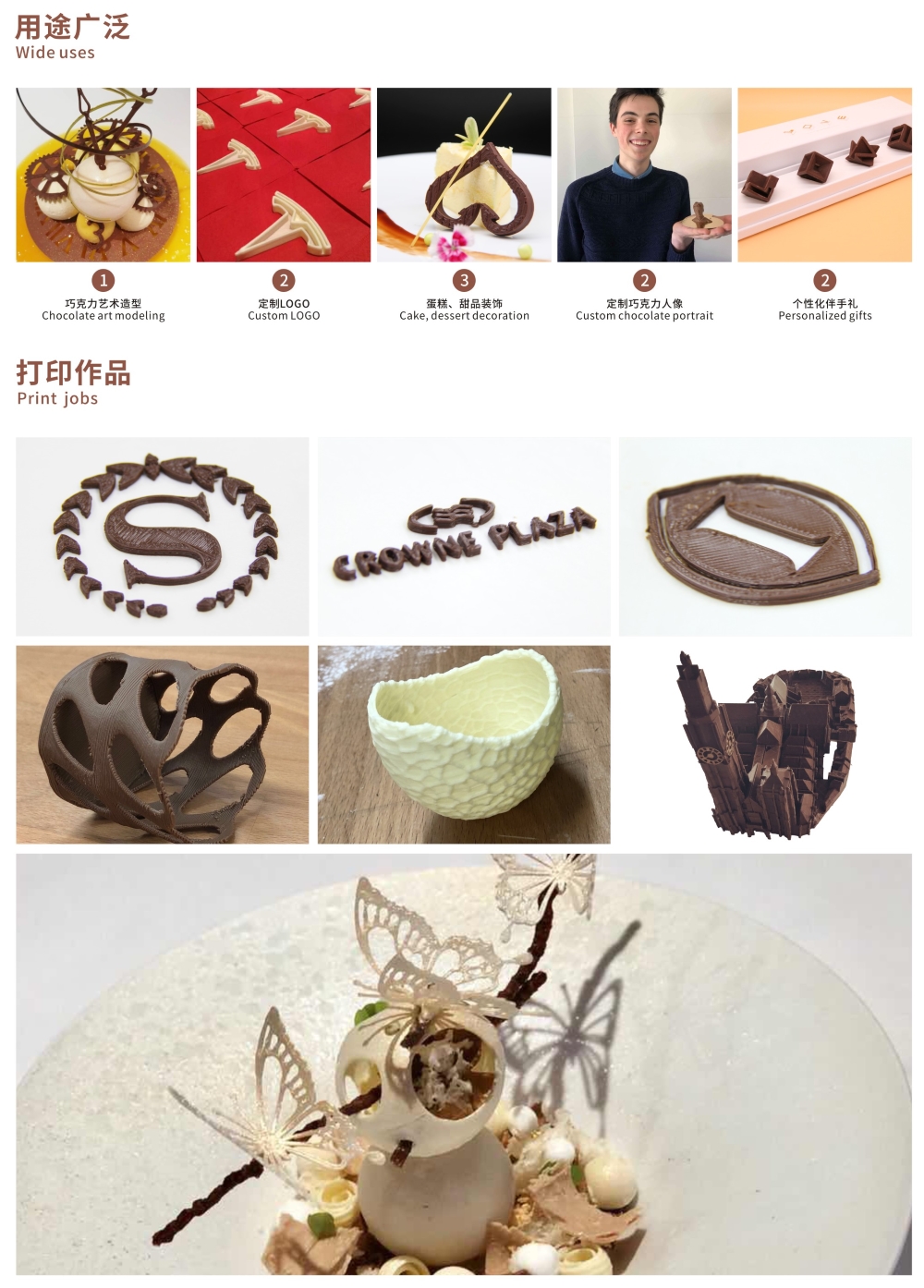 FoodBot S2 Chocolate Food 3D Printer