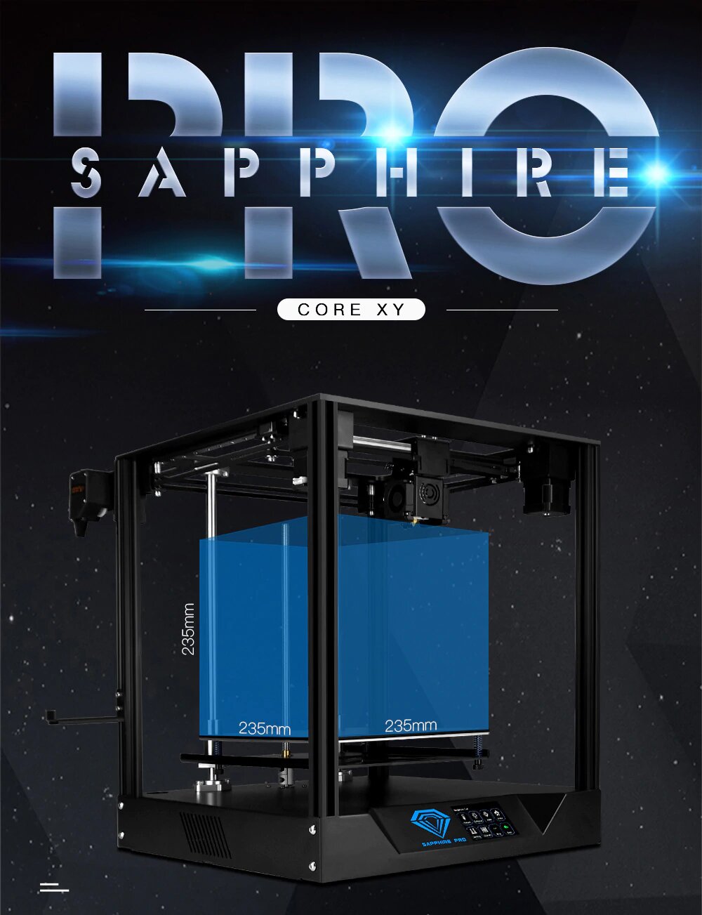 Two Trees Sapphire Pro 3D Printer